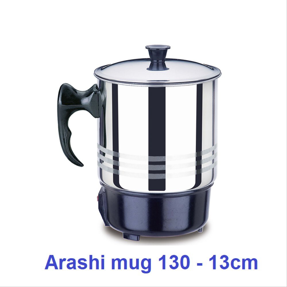 Arashi 130 mug electric gelas besi listrik elektrik pemanas air panas