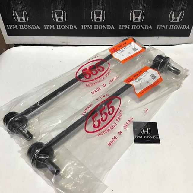 51320 51321 SAE 555 Japan SL6360 Link Stabil Stabilizer Depan SET Kanan dan kiri Honda Jazz GD3 2003 2004 2005 2006 2007 2008 IDSI VTEC CITY GD8 VTEC khusus tahun 2003-2008