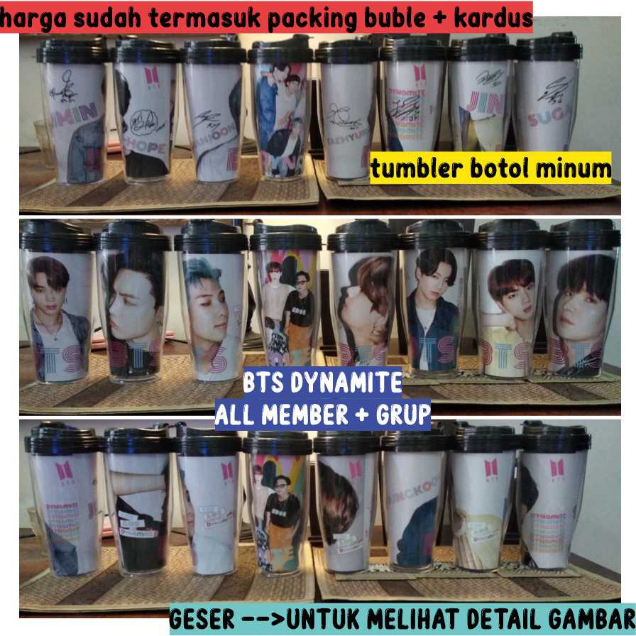 Tumbler Botol Minum KPOP BTS Dynamite