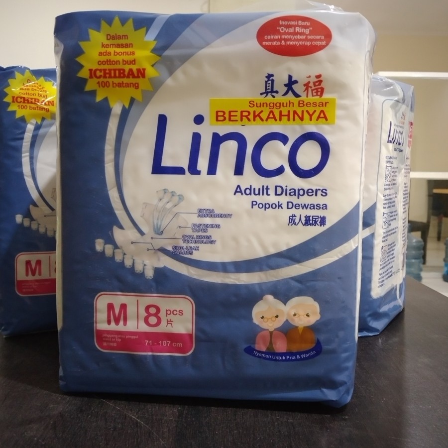 Linco Adult Diapers Popok Perekat Dewasa