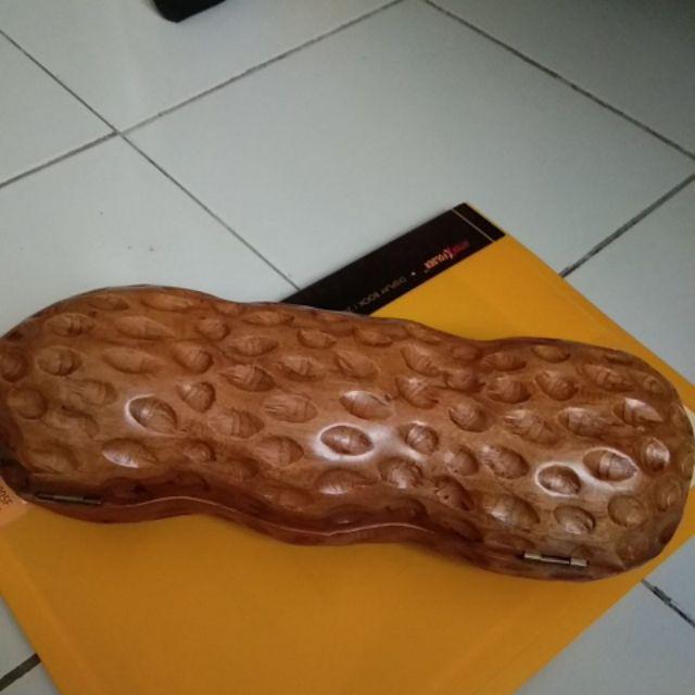 Kotak Perhiasan Serba Guna Model Buah Kacang