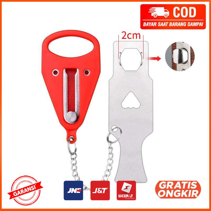 Kunci Pintu Portable Anti Lockpick Door Lock 2 cm Hole N20