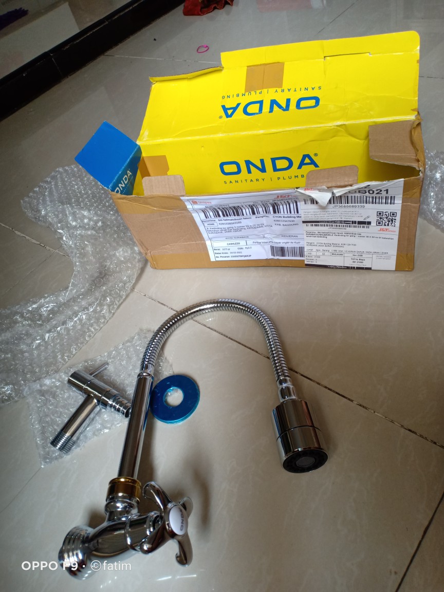 Onda V 689 Gwc 1/2 Keran Dapur (kran Leher Angsa Fleksibel)