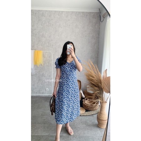 Daeun Dress // Dress korea Dress Bigsize Dress Petite Bumil Dress