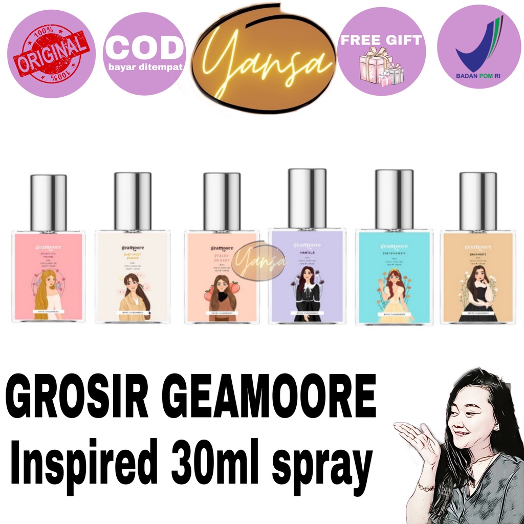 GROSIR GEAMOORE INSPIRED PARFUM 30ML