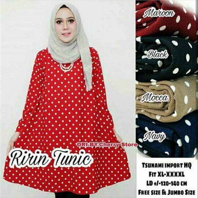 Baju murah:ririn tunik