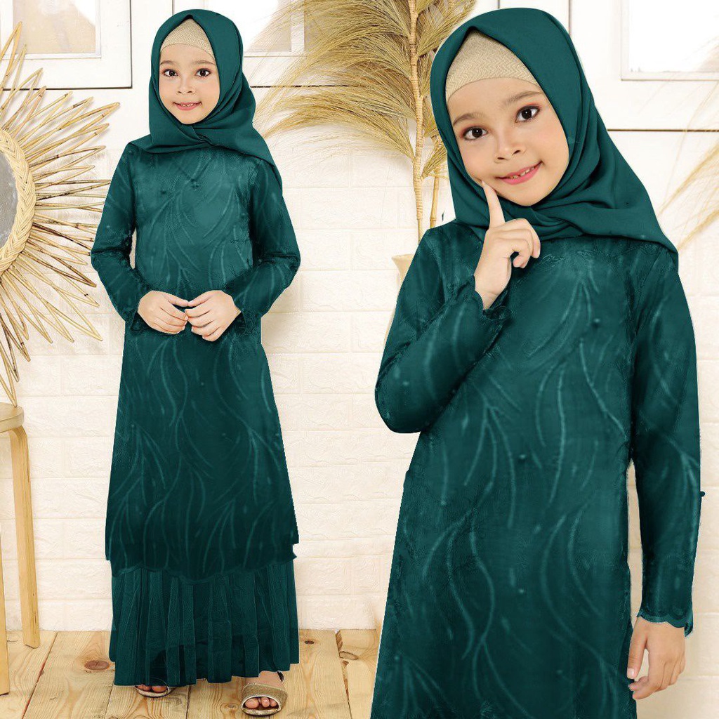 MX ARSY KID ANAK / ADA SIZE S M L XL / SEGALA  UMUR / BRUKAT MEWAH GAMIS ANAK TERLARIS