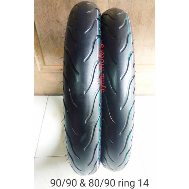 Ban motor metic tubles sepasang untuk motor beat,mio,vario dll