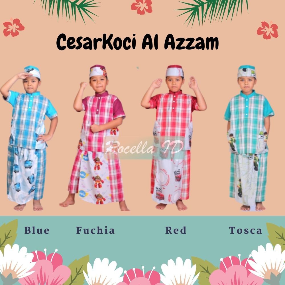 ROCELLA CESARKOCI AL  AZZAM SETELAN BAJU  KOKO  BAJU  KOKO  