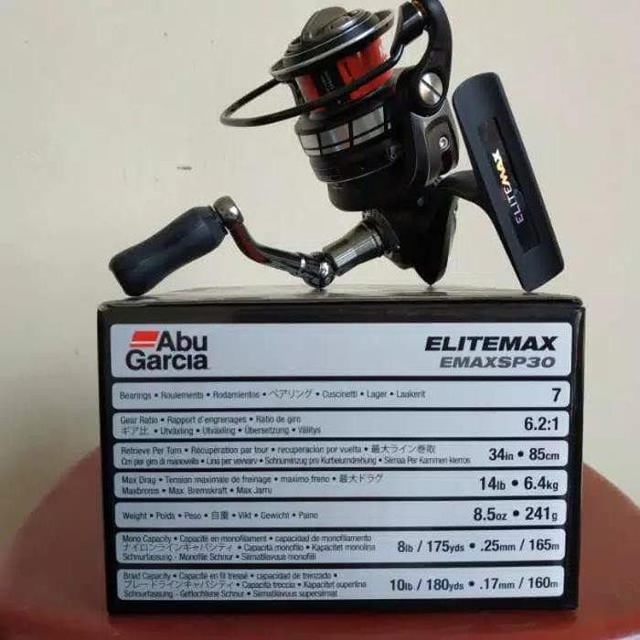 alat pancing mantul habis REEL ABU GARCIA ELITE MAX 30