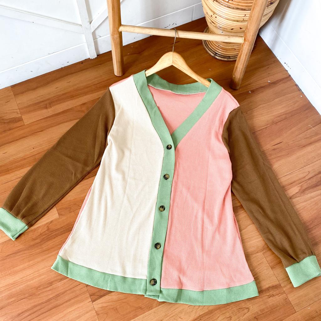 PASTELLA CARDI - cardi wanita / knit cardi / pastel cardi / cardigan / cardigan combi