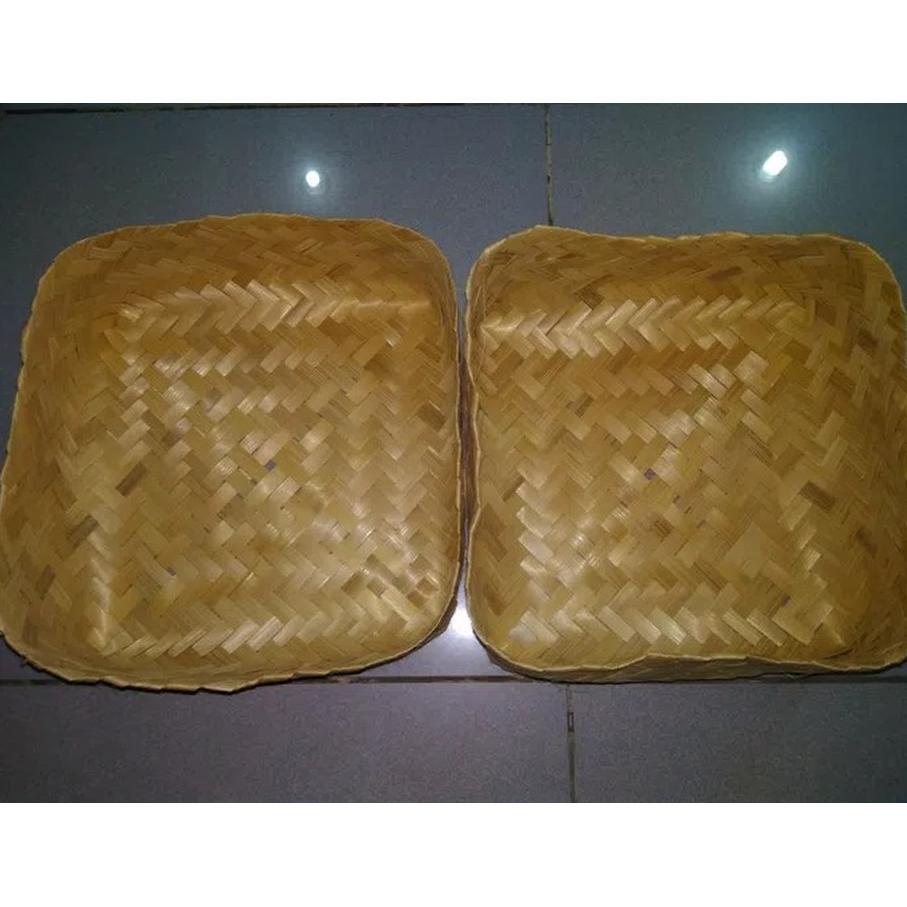 

BESEK BAMBU 25X25 CM. KOTAK, MURAH.. DISKON
