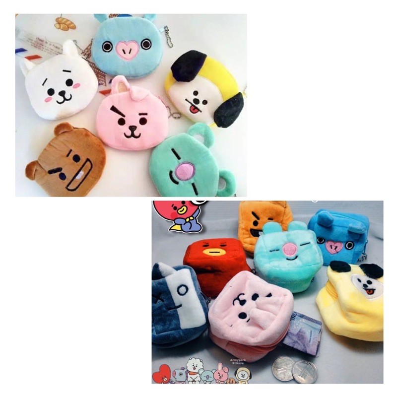 Dompet Koin Mini Motif BT21
