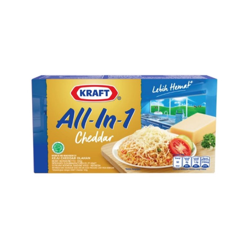 

KRAFT All In 1 Cheddar 165 g