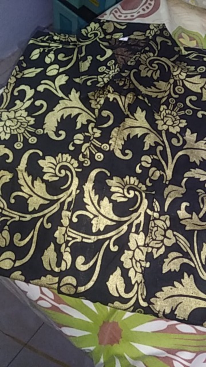 Batik Couple Keluarga Sania Ruffle Ori Ndoro Jowi Dnt Motif Bakung Termurah Di Shopee