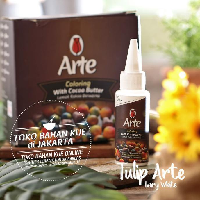 

TULIP CHOCOLATE COLORING ARTE IVORY WHITE - COCOA BUTTER PEWARNA PUTIH