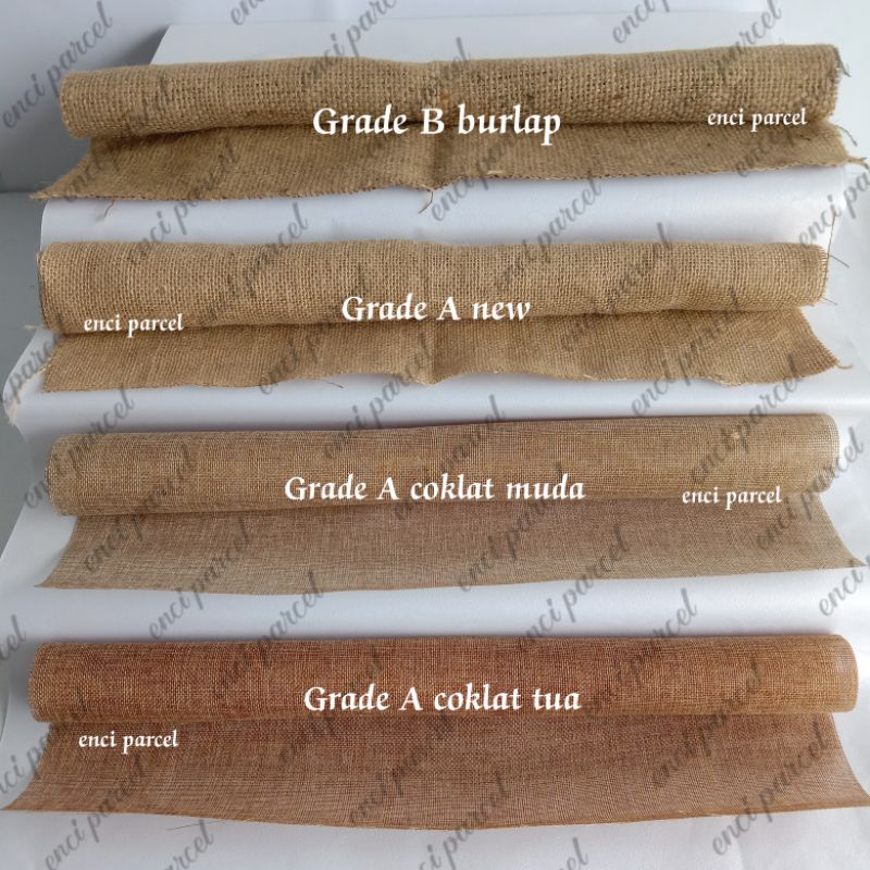 Kain goni rustic untuk background mahar