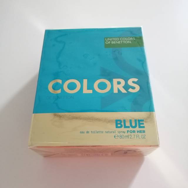 Parfum United Colors of Benetton Eau de Toilette Colors Blue For Her 80 ML Perfume Victoria Secret