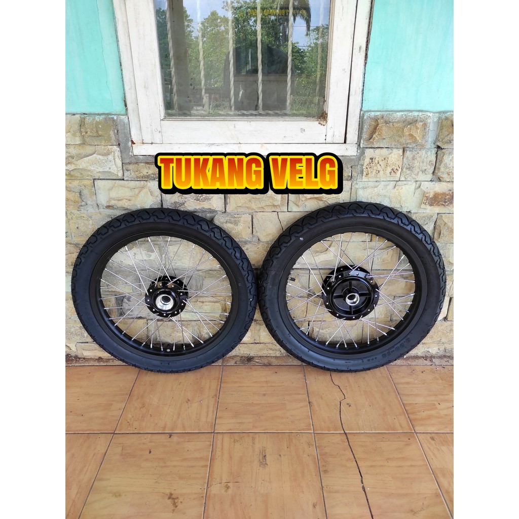 Velg jari jari RX king ring 18 Tromol Ori Full Set Plus Ban