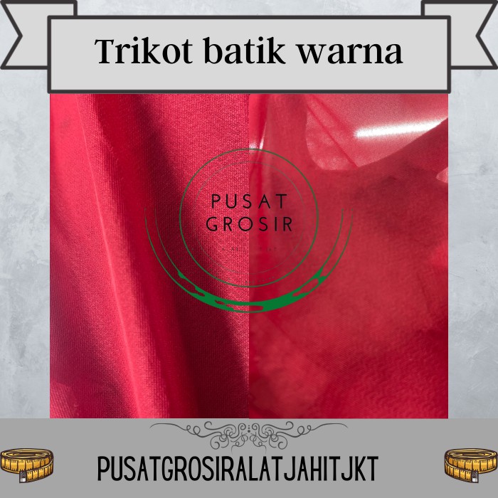 Lem trikot batik warna tipis
