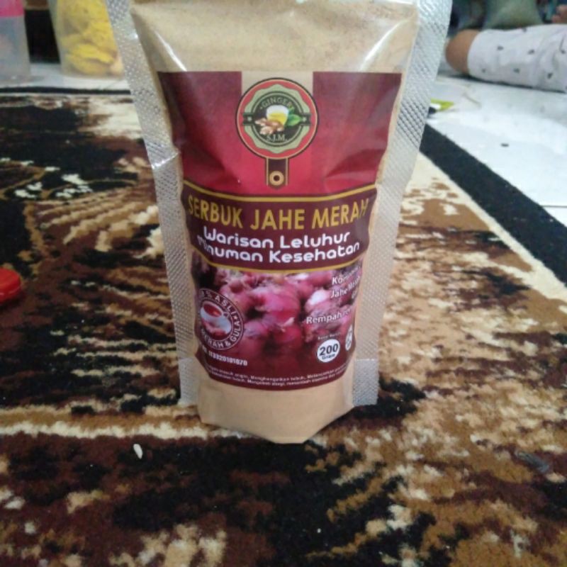 

SERBUK JAHE MERAH