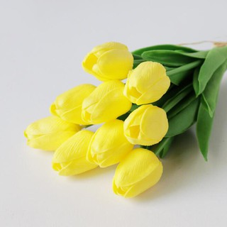 Bunga Hias Mini Bunga Tulip Plastik Bunga Artificial Bunga Hias Mini Bunga Tulip Plastik Bunga Artificial
