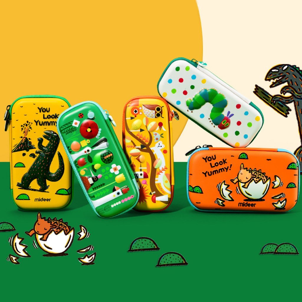 

Mideer MD6095 3D Pencil Case Pencil Box Kotak Pensil Tempat Alat Tulis Bahan Eva Tebal Umur 3+