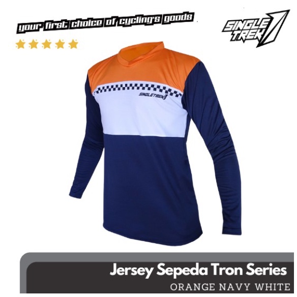 Jersey Sepeda Baju Sepeda Gowes MTB RB Sepeda Lipat Tron Series