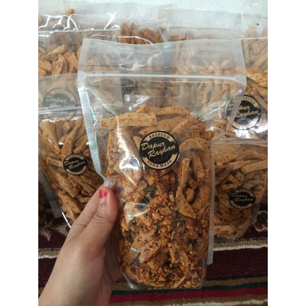 

Cemilan Gurih Basreng Pedas & Basreng Ori 200gr