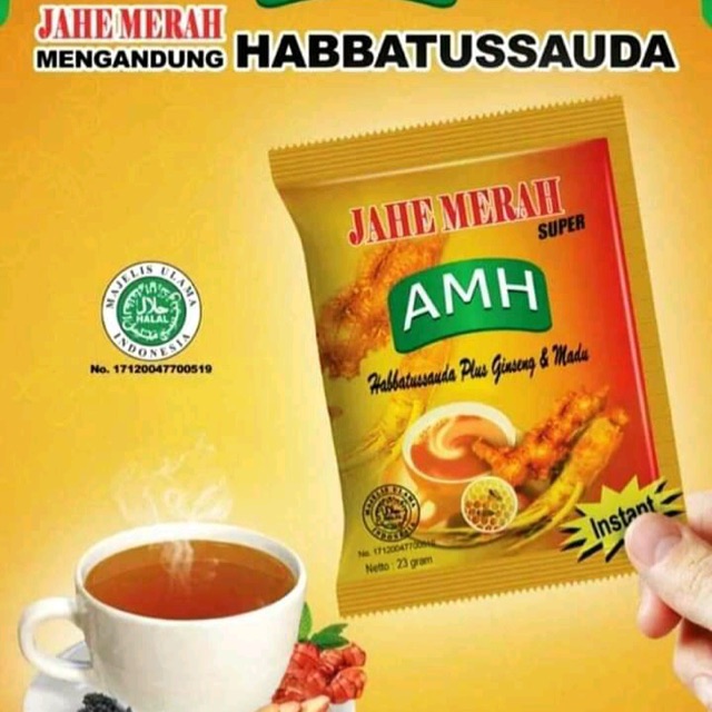 

Jahe merah amanah (AMH)