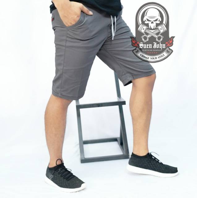 Promo Celana Pendek Pria Surfing Distro Premium Celana Chinos Pendek Pria Dewasa Rip Karet Pinggang