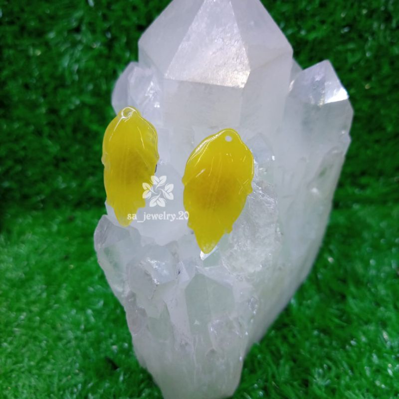 Batu Giok Asli (Untuk Liontin & Anting)