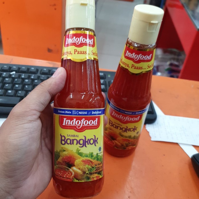 

BTL 335ML - SAMBAL BANGKOK INDOFOOD SAMBAL BOTOL KACA / Bukan ABC atayatoko