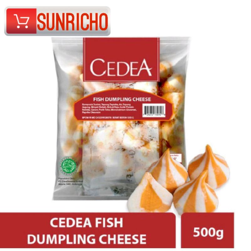 

Cedea Fish Dumpling Cheese 500 gr