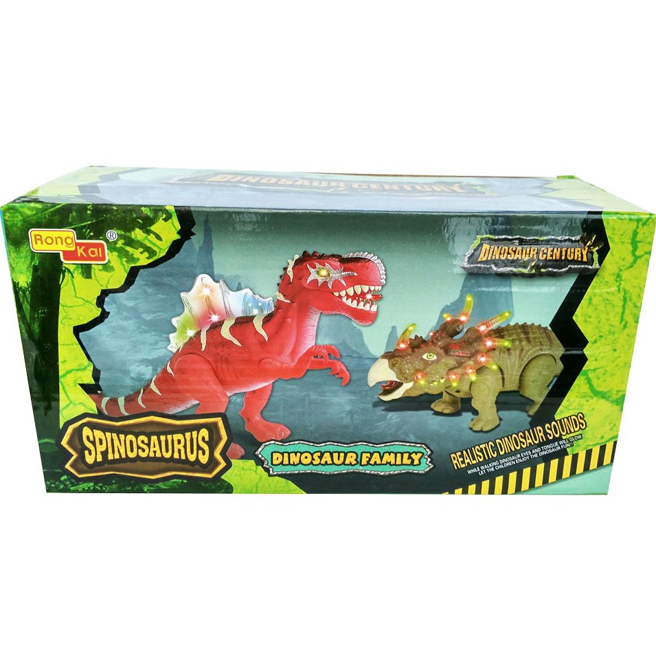 Mainan Dinosaurs / Mainan Dinosaurus no 6630 / Dinosaurs Lampu / Nyala