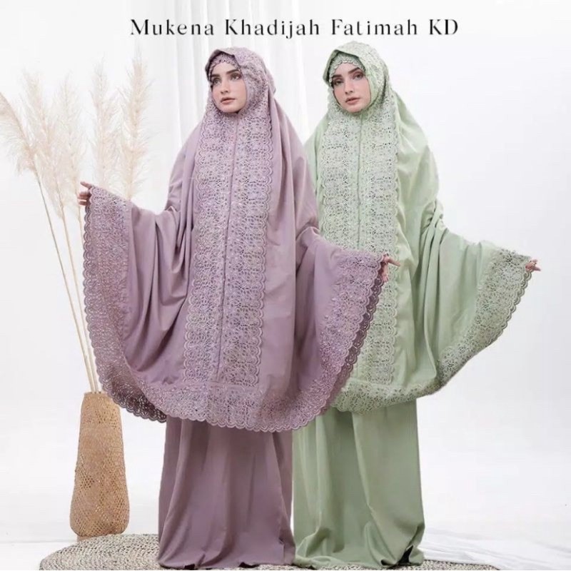 Mukena Khadijah Fatimah Tas KD Katun Mikro Premium