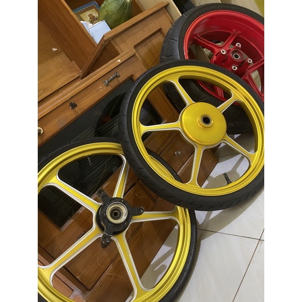 VELG AEROX AJI RACING Ring 17 R17 PNP LEXY AEROX