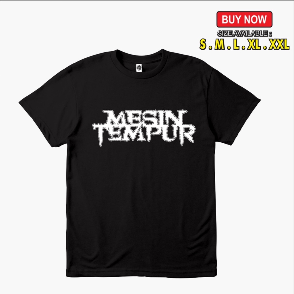 Tshirt Baju Kaos Distro Mesin Tempur/ Kaos Band Metal Mesin Tempur/ Kaos Musik