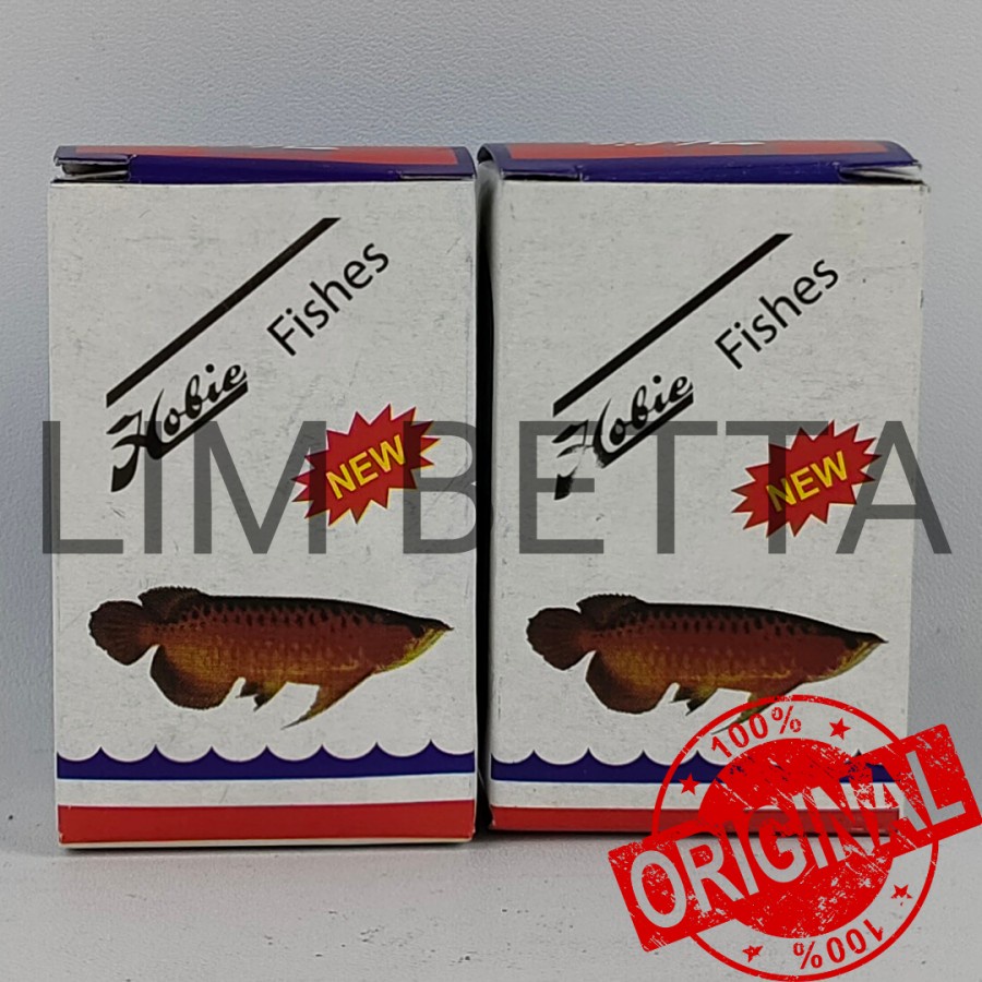 HOBIE FISHES 10 TABLET / VITAMIN IKAN ARWANA / 1 KOTAK KECIL 10 TABLET