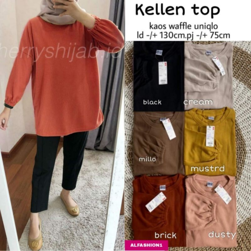 kelen top by alfashion