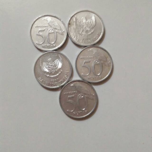 uang kuno koin rp 50