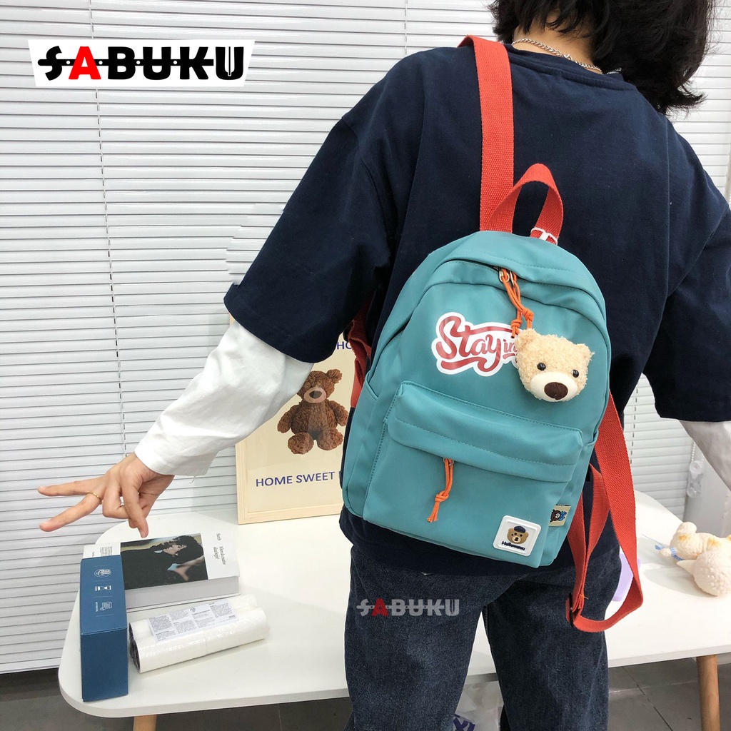 Tas Ransel Sekolah Anak Perempuan Dan Laki-Laki Backpack Unisex Anak PAUD TK SD Motif Carakter -204