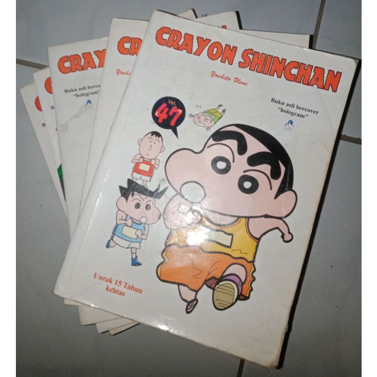 KOMIK CRAYON SHINCHAN BEKAS