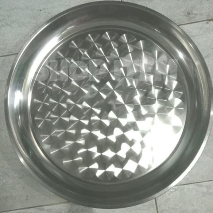NAMPAN BULAT STAINLESS 50CM / NAMPAN STAINLESS BULAT 50 CM