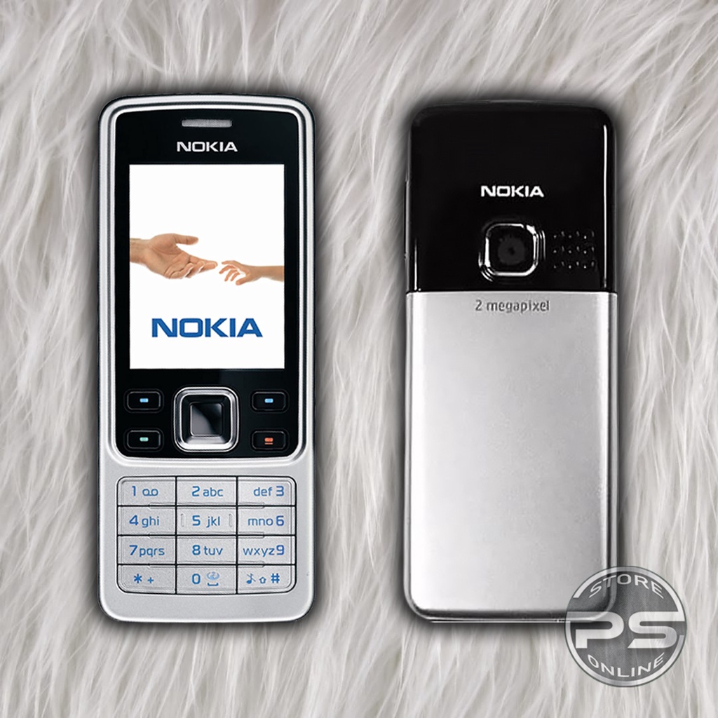 HP Nokia 6300 - HP Jadul - HP Legenda Nokia-Silver