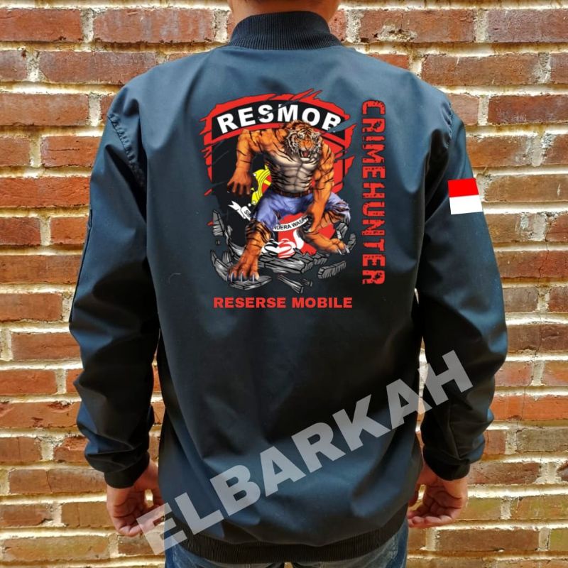 JAKET BOMBER LOGO RESMOB JAKET BOMBER BISA CUSTOM LOGO SENDIRI jaket bomber waterfroop jaket bomber terbaru