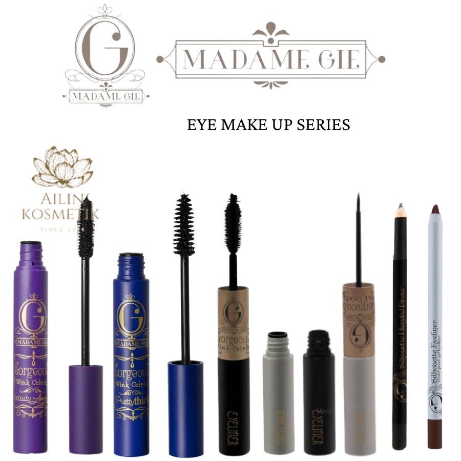 MADAME GIE Maskara Series | Gorgeous series &amp; Silhouette Series by Ailin Kosmetik