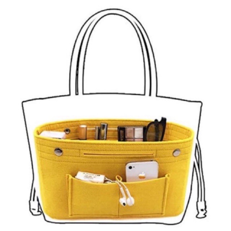 TRAVEL BAG ORGANIZER / BAG IN BAG / BO BRUDU / DALAMAN TAS / CLIP MAGNET