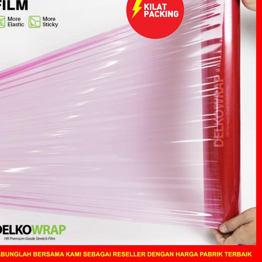 

Terjangkau - Stretch Film 50 CM x 300 M Plastik Wrapping SATUAN 팝