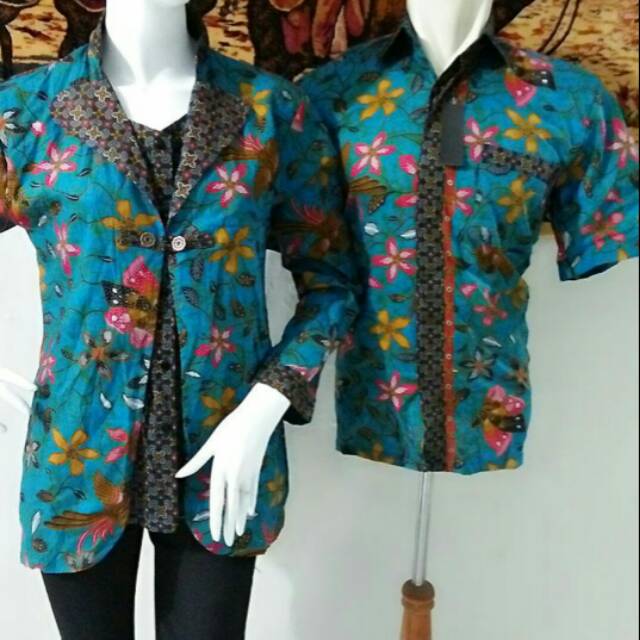 Batik Couple Sarimbit Bunga Asoka